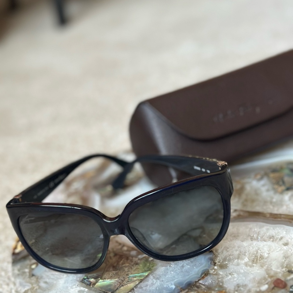 Salvatore Ferragamo Navy Blue Sunglasses